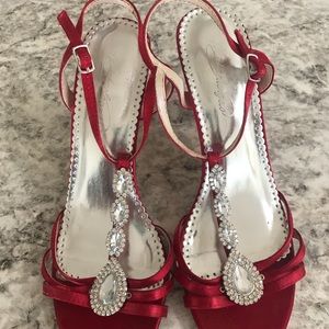 David’s bridal bridesmaids shoes